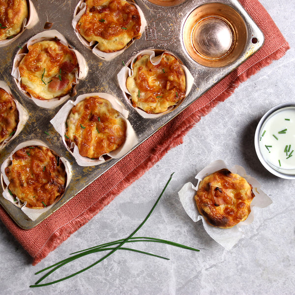 Cheese & Bacon Scroodles Recipe | EasiYo Foodservice UK