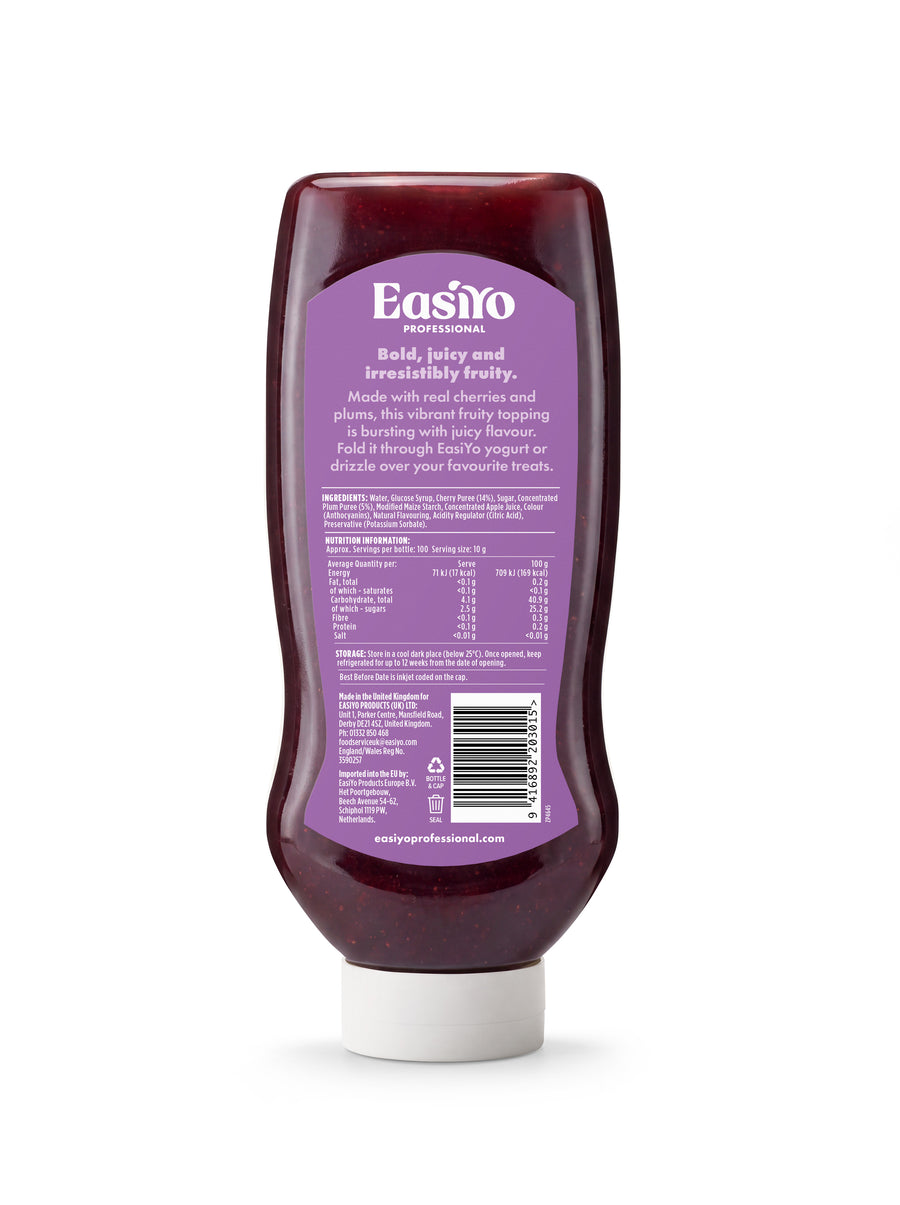 Cherry & Plum Fruit Topping